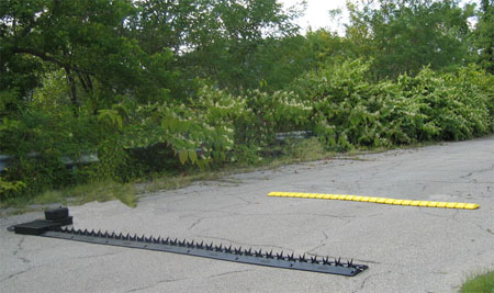spike strips to stop cars